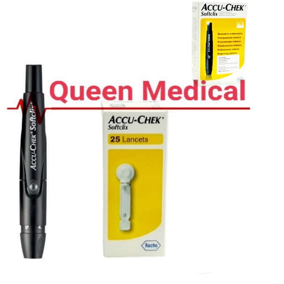 

Big Sale パ Accu Check Softclix / Pen Lancet Original + Lancet 25
