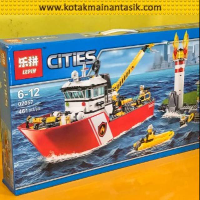 LEPIN 02057 - City - Fire Boat