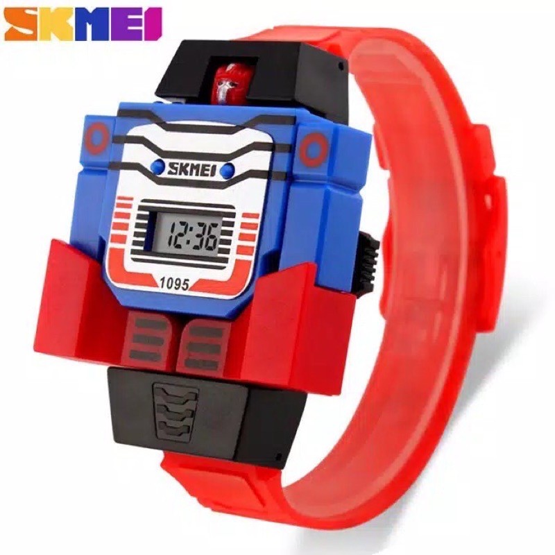 Jam Tangan Anak / SKMEI 1095 / Jam Tangan LED Original / SKMEI