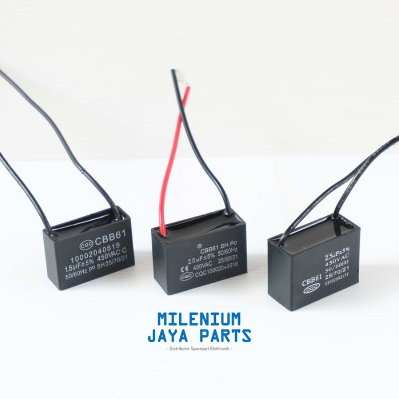 Jual KAPASITOR KIPAS ANGIN 1,5 uf Indonesia