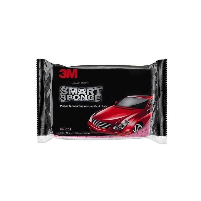 3M Auto Car Wash Spons Spon Busa Compres Smart Sponge Cuci Mobil Motor