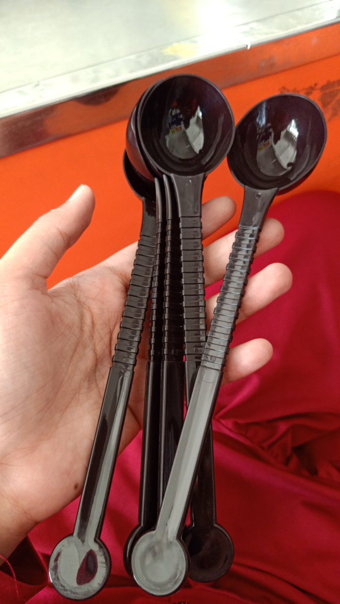 5pcs Measuring Spoons Cup Fruit Powder/coffee Espresso Kitchen Cooking Scoop