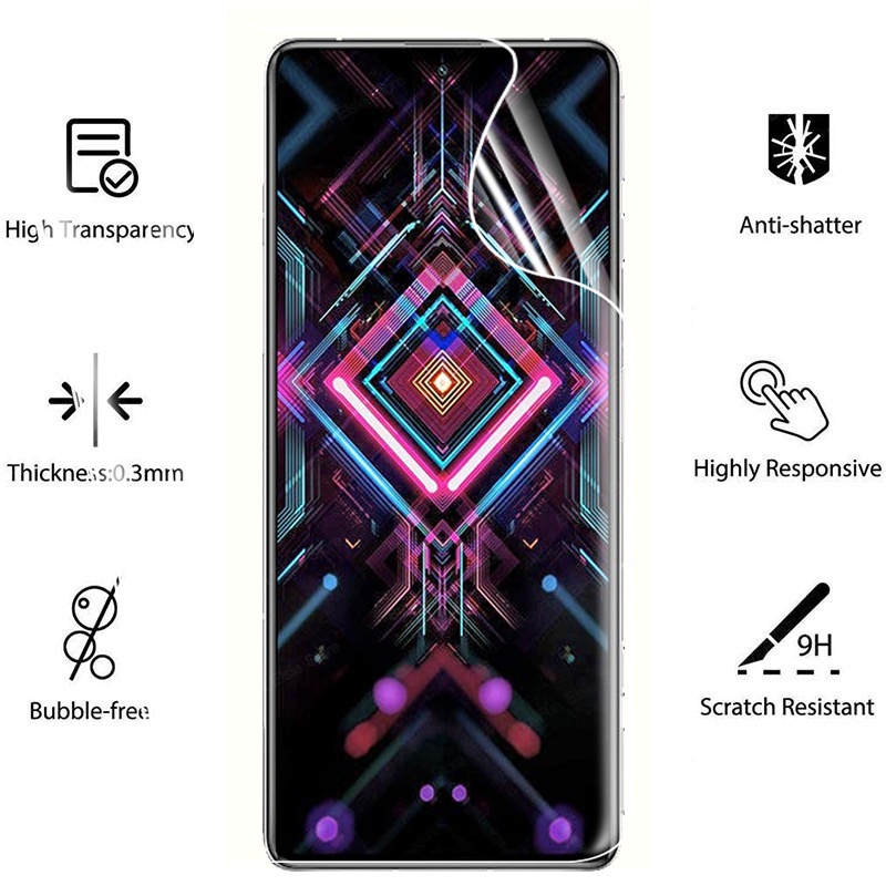 Pelindung Layar Poco X3 GT + Poco F3 GT + Redmi 10 + Mi Mix 4 Paket 3 in 1 bahan hydrogel