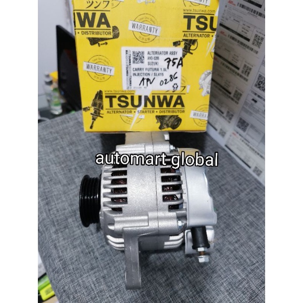 alternator dinamo cas suzuki apv futura injeksi 75 ampere