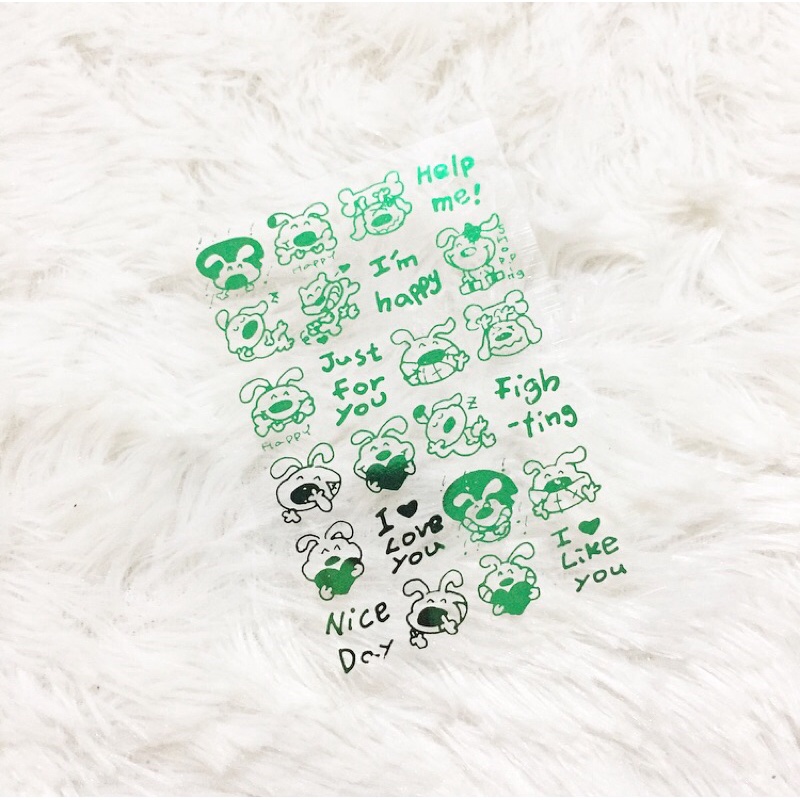 

Sticker Unik Scrapbook Diary Jurnal Buku Agenda Stiker Import Korea
