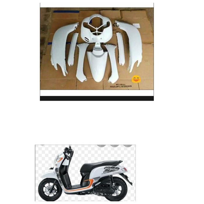 Cover Body Halus Scoopy Fi Donat 2017 2018 2019