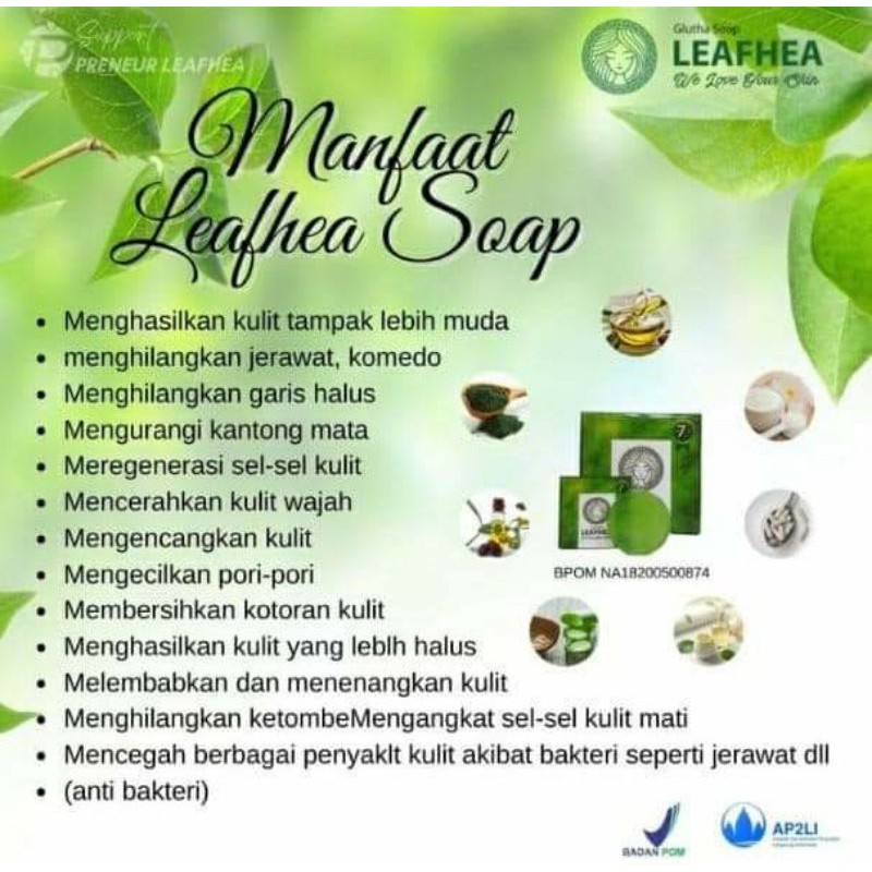 LEAFHEA Gluta Soap