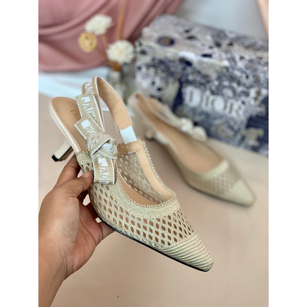 SEPATU WANITA DS016 SLINGBACK PUMPS PREMIUM IMPORT