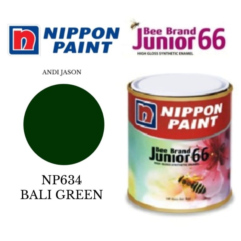 CAT BEE BRAND JUNIOR 66.  0.94 LITER NO NP634 BALI GREEN CAT MINYAK KAYU DAN BESI