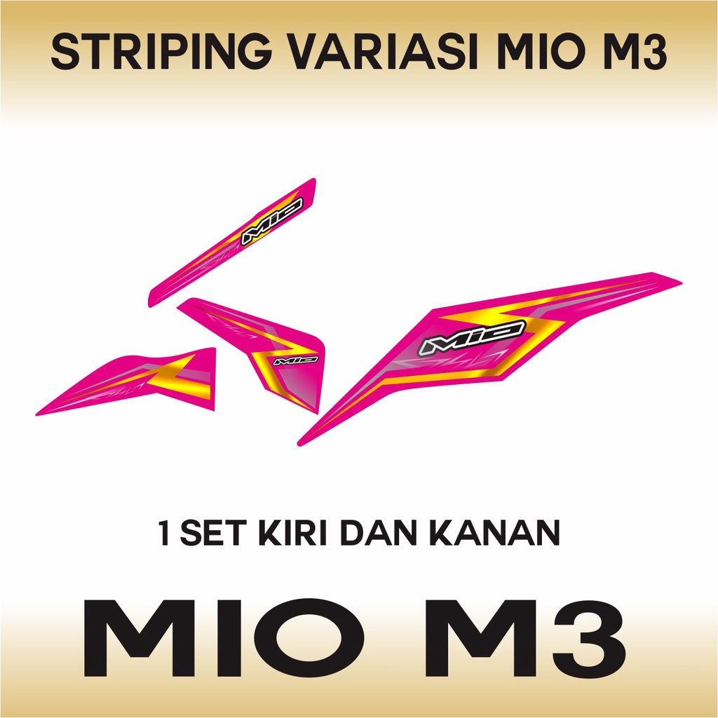 STRIPING MIO M3 / MIO M3 NEW DESIGN 2022 06