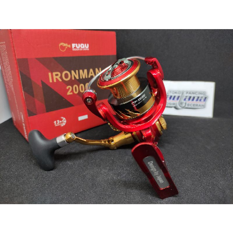 REEL POWER HANDLE FUGU IRONMAN 2000 / 3000 METAL BODY