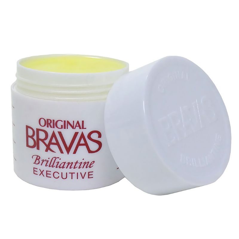 BRAVAS Pomade Oil 80G Medium Hold Berbasis Minyak Rambut Halal