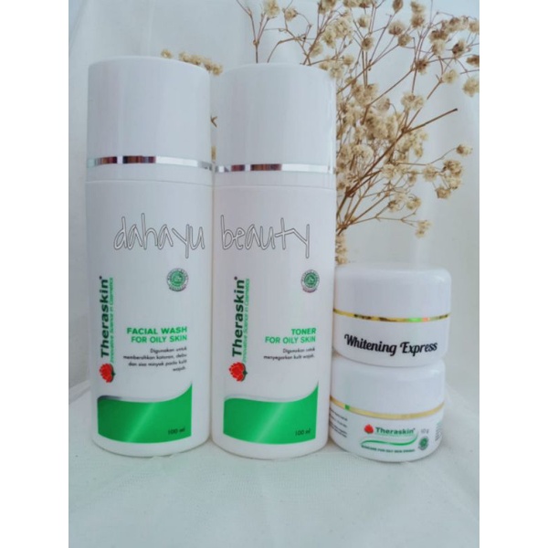 THERASKIN PAKET OILY WHITENING EXPRESS