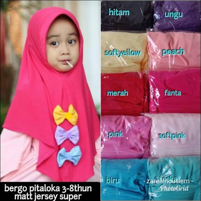 Jilbab anak tanggung bergo pitaloka#jilbabanak