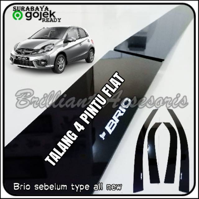 Talang Air 4 Pintu FLAT Honda - Brio Lama / All New Brio