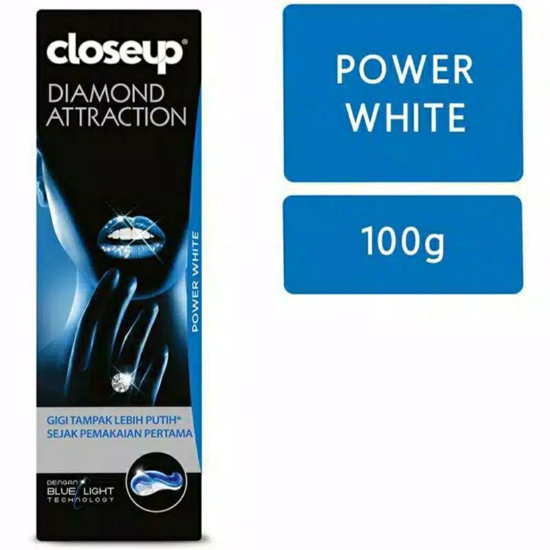 CLOSE UP DIAMOND ATTRACTION WHITE 100GR - ODOL CLOSE UP - PASTA GIGI CLOSE UP
