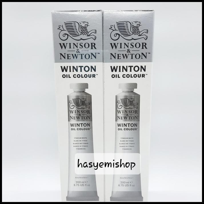 

Best Sale Cat Minyak Winton Oil Colour 2 × 200 Ml Twin Pack Titanium White