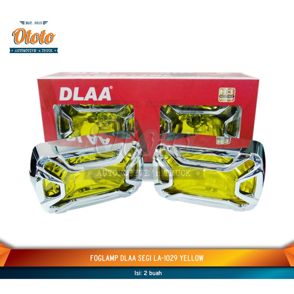 Foglamp Segi  DLAA LA-1029 - Lampu Kabut Universal