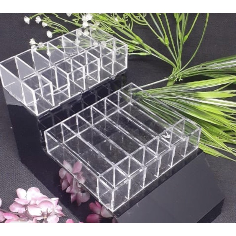 Tempat Parfum/ wadah cosmetik/ botol roll on tingkat mewah/ parfum dan kosmetik display