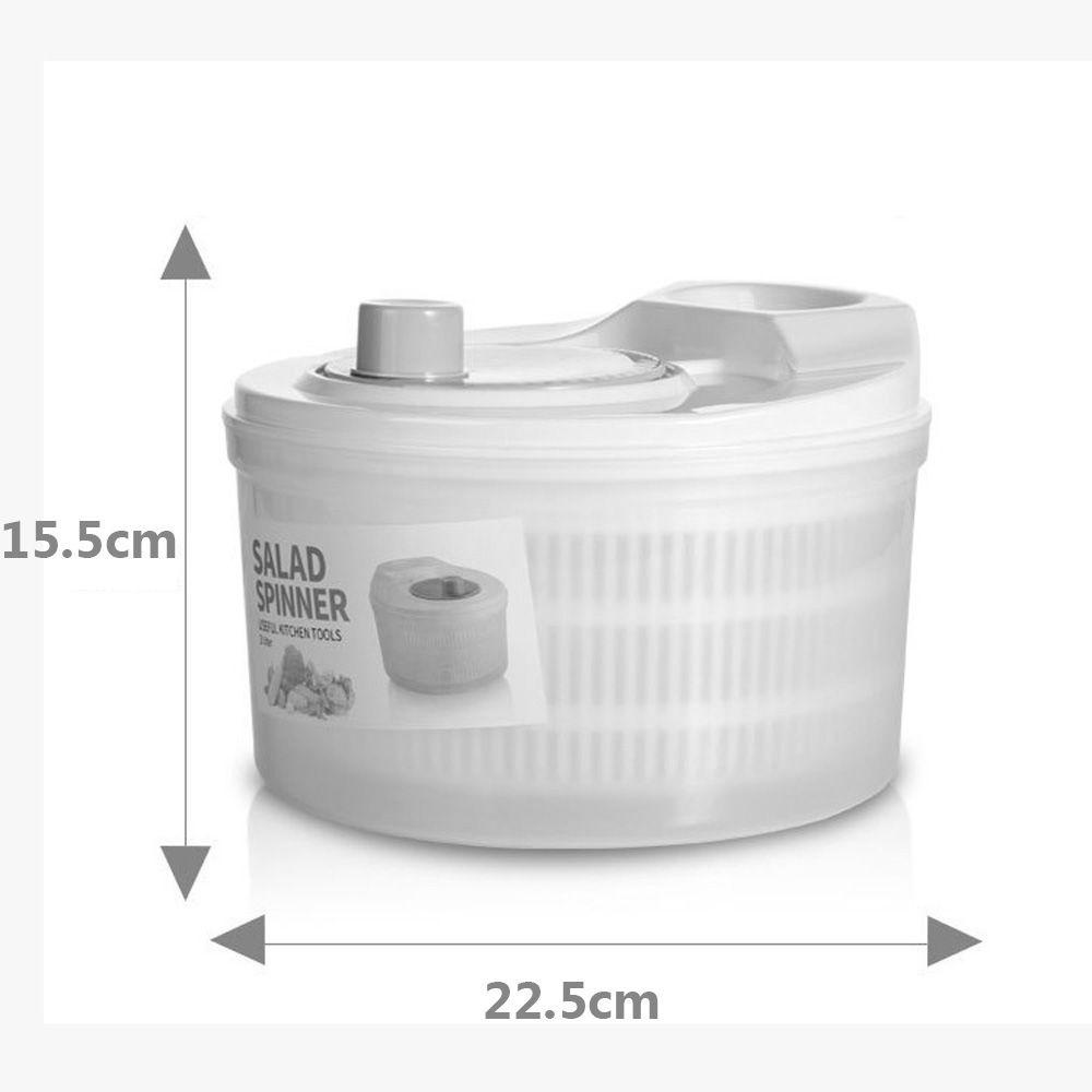 [Elegan] Salad Spinner Dehidrator Multifungsi Yang Berguna Cuci Drain Rak Penyimpanan Keranjang Buah