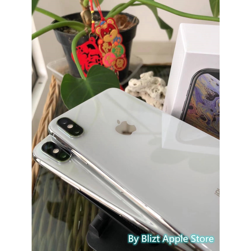 iPhone Xs Max 64GB All Sim Silent Fullset Original Second Like New Mulus100% 3utools All Green (Garansi 1 Tahun)