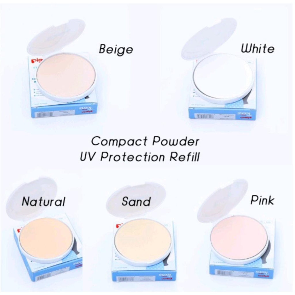 promo PIGEON TEENS Compact Powder + UV Protection 14Gr