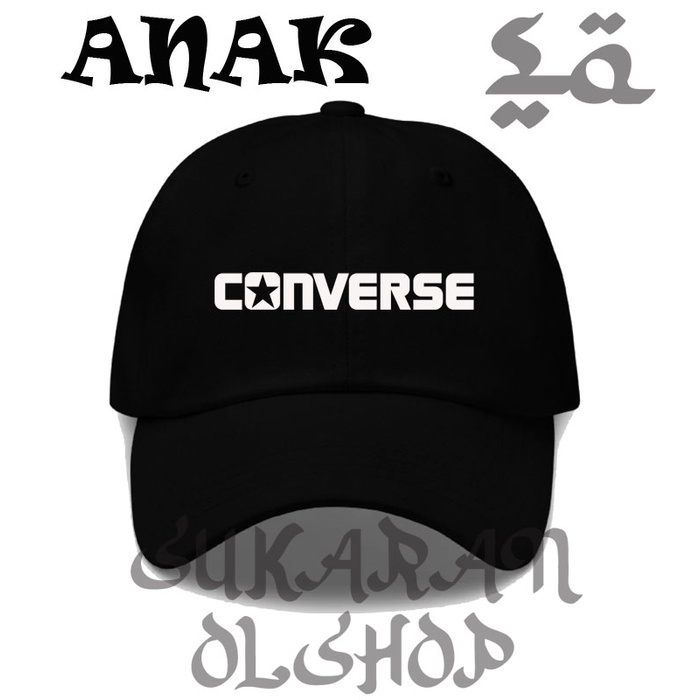 Topi baseball caps Anak unisex laki laki perempuan converse