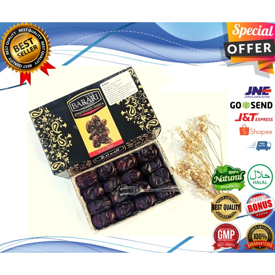 KURMA BAM BARARI PREMIUM DATES / KURMA ANGGUR ASAL IRAN
