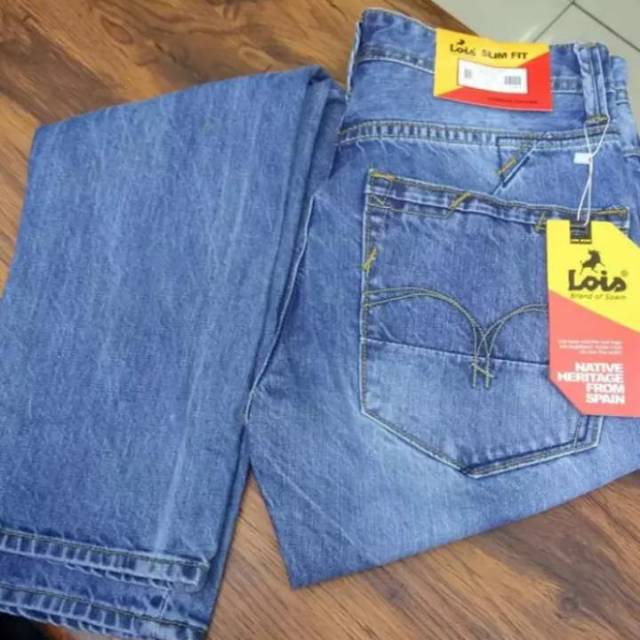Celana jeans Louis pria standar celana jeans pria standar Premium Original