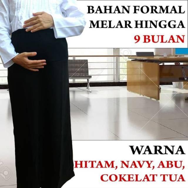 Rok | Rok Panjang Formal Hamil Rok Kerja Untuk Ibu Hamil