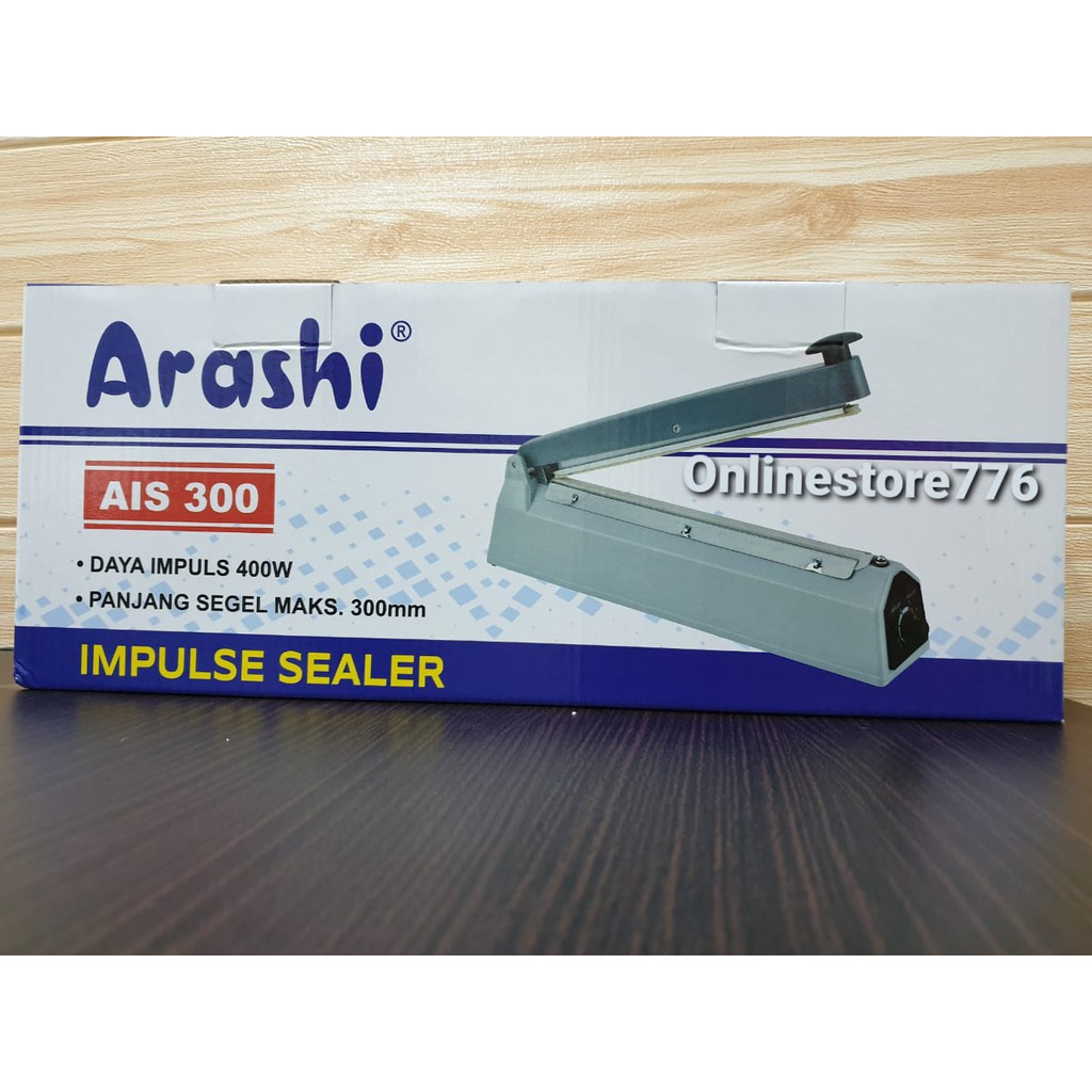 ARASHI Mesin Press Plastik - Alat Sealer Pres Plastik - Impulse Sealer