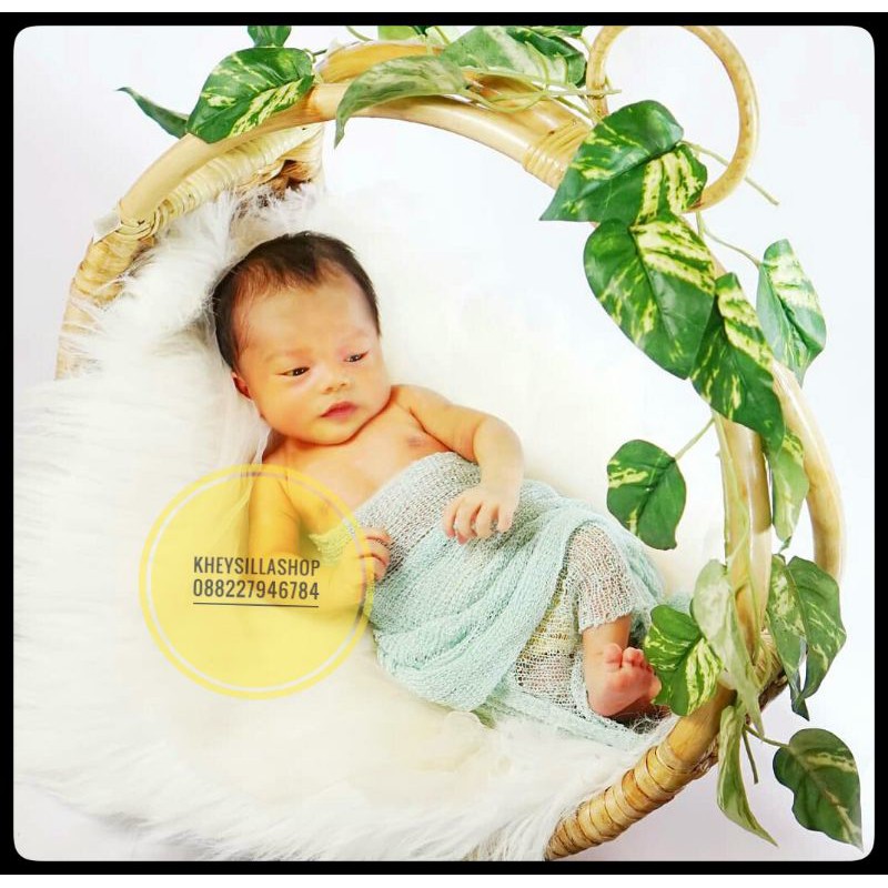 BABY PROPERTY / KERANJANG PROPERTY FOTO BAYI / BENTUK LINGKARAN HOLAHOOP / PHOTOSHOOT BABY NEW BORN