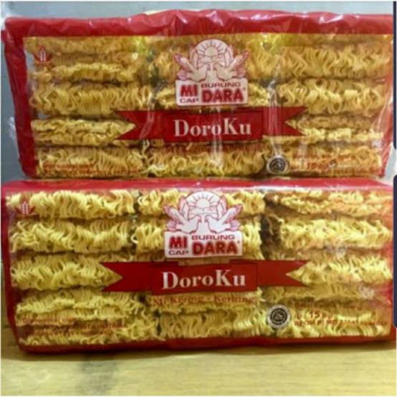 

Doroku Mie dara isi 15pcs 600gram