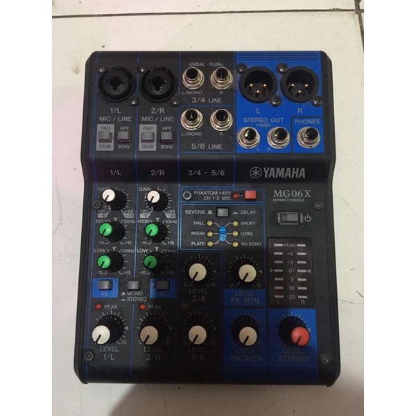 Mixer Yamaha MG06X original malaysia