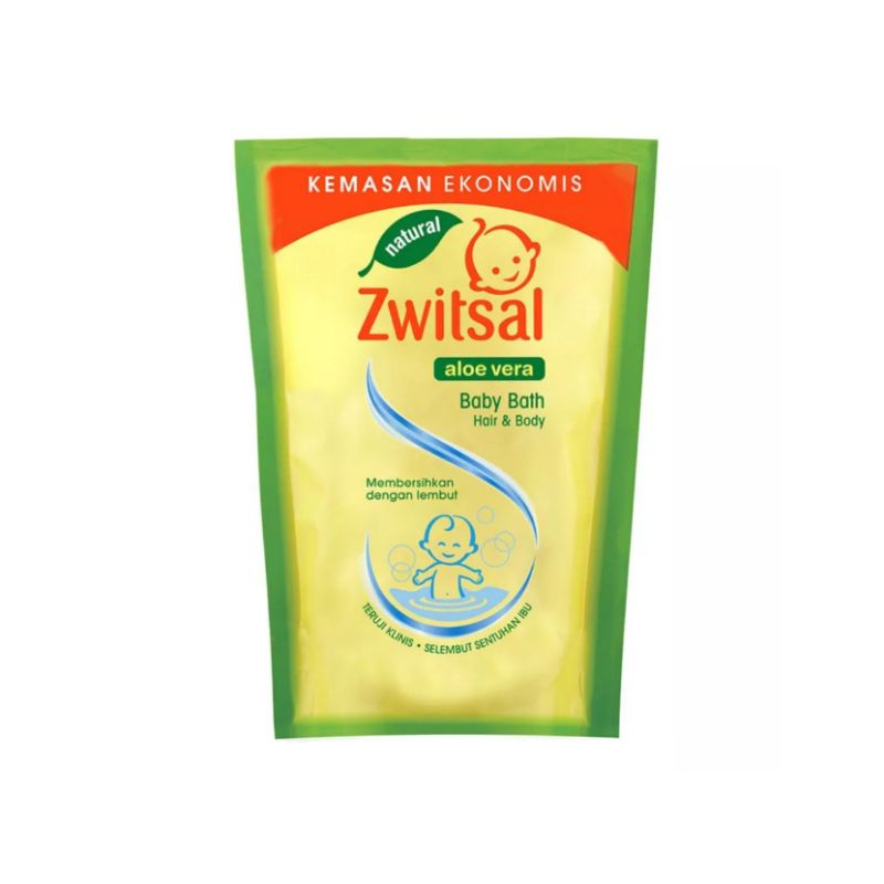 [EDISI IBU HEMAT] ZWITSAL Baby Bath 2in1 Refill 2x450ml