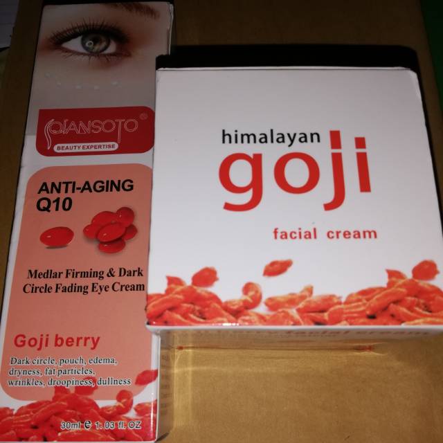 Goji berry facial cream & eye cream