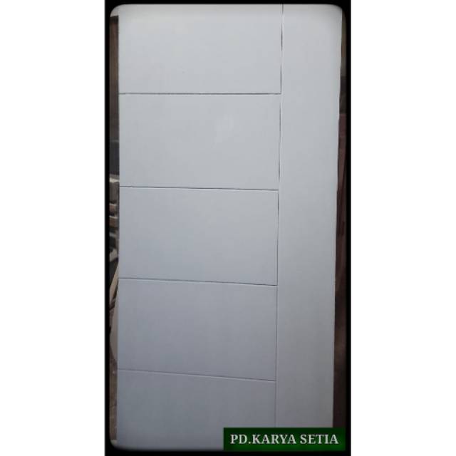 Pintu Triplek Minimalis Full dgn finishing (Cat Putih)