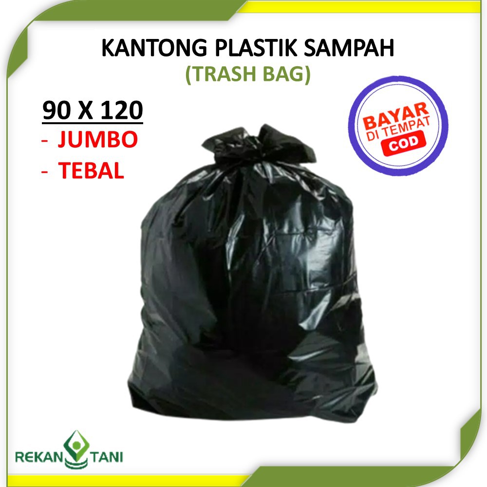 Kantong Plastik Sampah Trash Bag Jumbo 90x120 cm Tebal