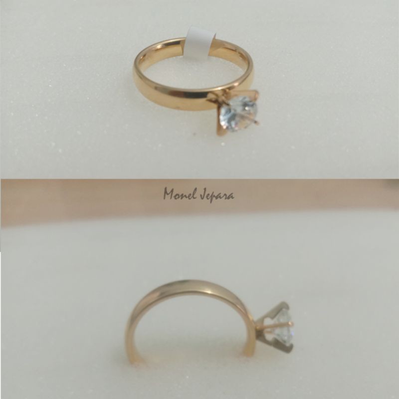 Cincin Emas / Putih Permata (Mewah dan Murah)