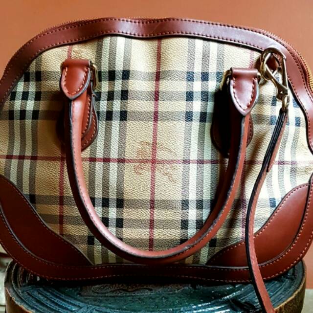Tas Preloved Burberry Authentic