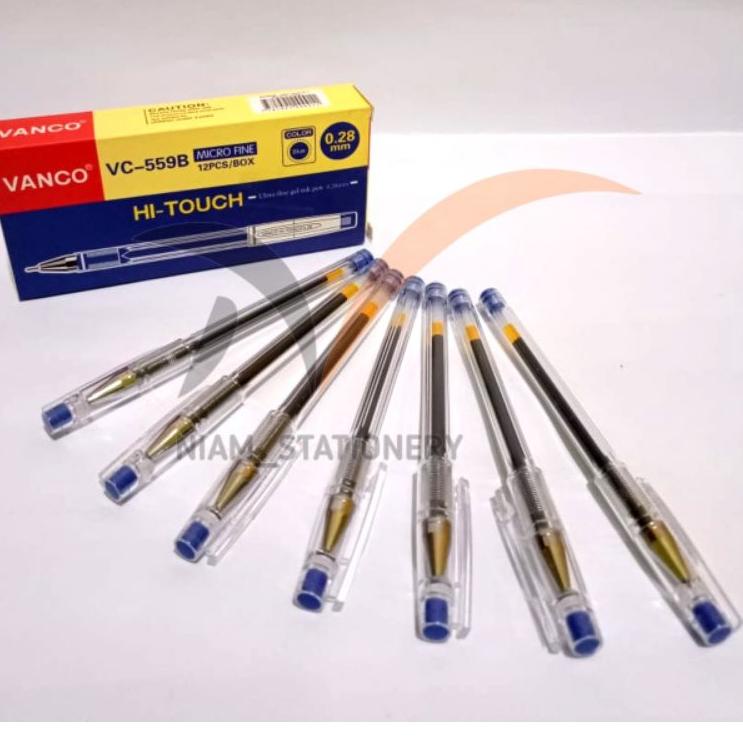 

Best Product WPMWO SELUSIN ( 12 PCS ) Pulpen Hitech Hi-Touch Vanco 0.28 mm Gel Pen Hitech Hi-Touch Vanco 0.28mm 86 Big Sale