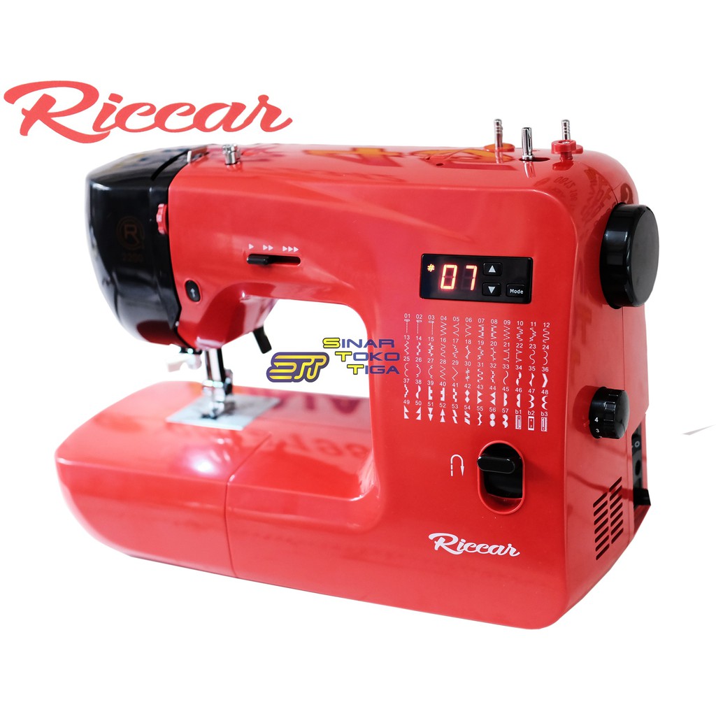 RICCAR 2200 MESIN JAHIT PORTABLE DIGITAL COMPUTERISED