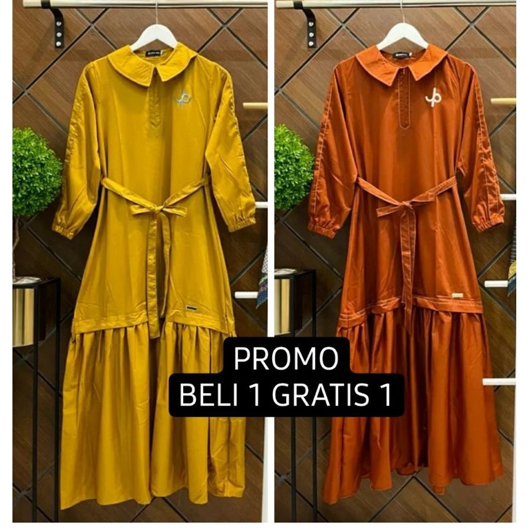 MEYRA DRESS JOURNEY ORIGINAL DAPAT 2PCS GAMIS (BEBAS PILIH WARNA n SIZE)