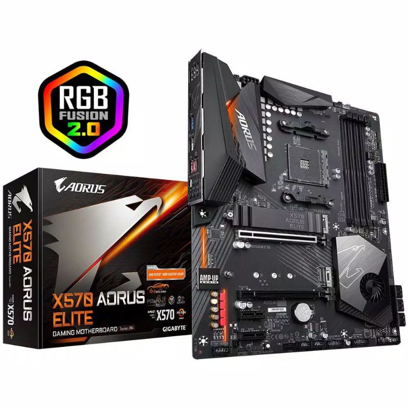 GIGABYTE X570 AORUS ELITE AM4 MOTHERBOARD AMD