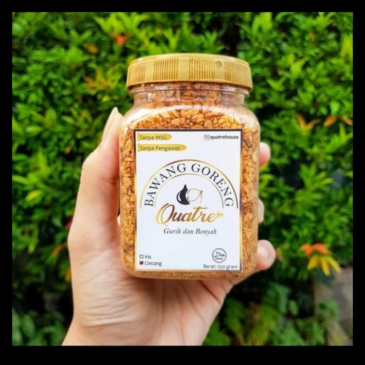 

BAWANG PUTIH GORENG 250 GRAM BERKUALITAS