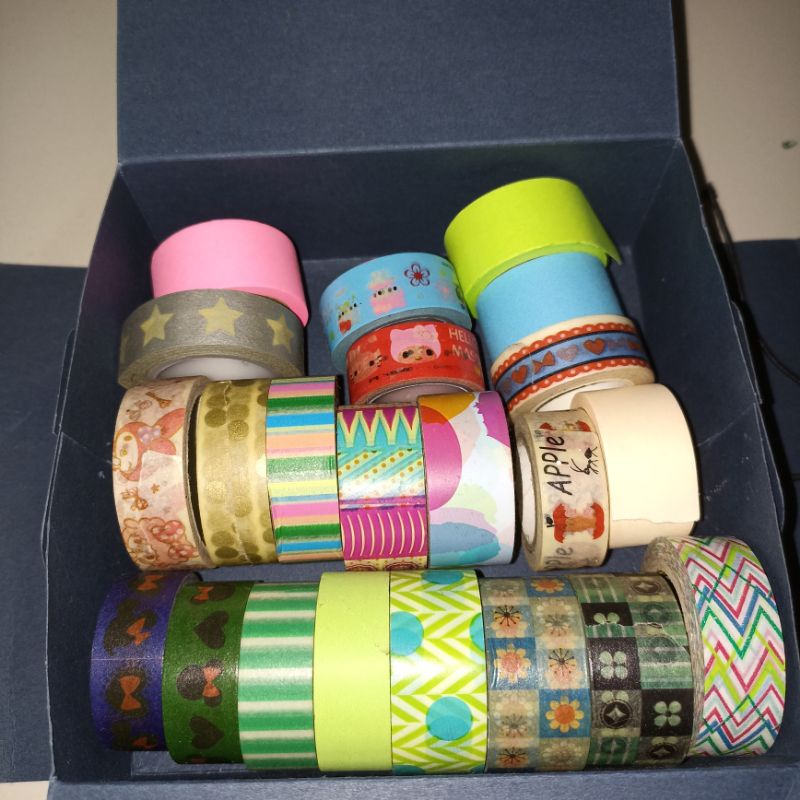 

WASHITAPE DAN STICKY NOTES ROLL PRELOVED MURAH