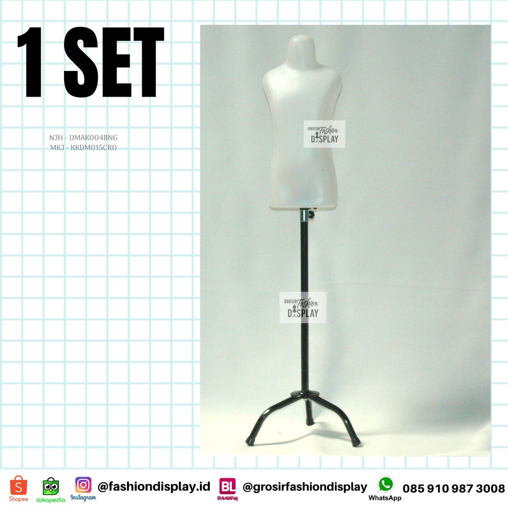 Jual Patung Manekin Plastik Size Anak/Manekin Plastik Anak/Manekin DM