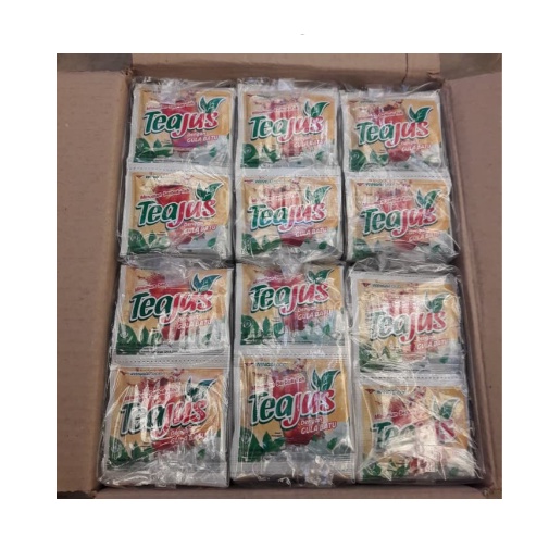 

Tea jus Kemasan sachet (isi 10 sct @ 8 gram)