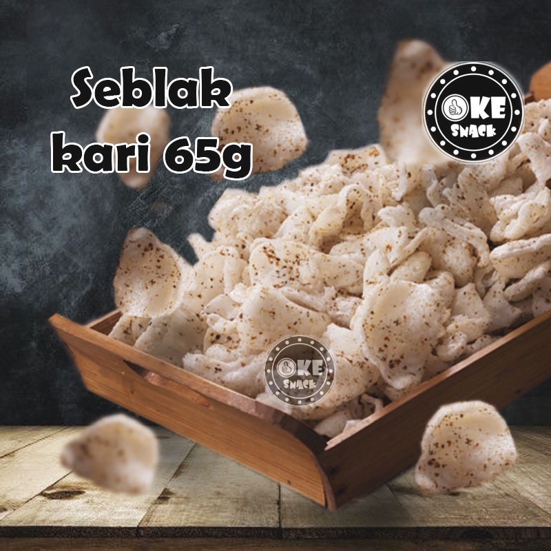 Seblak Putih Kari Pedas 65g