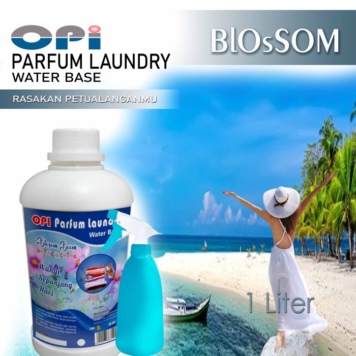 Parfum Laundry 1 Liter Water Base Blossom dan lainnya New Formula sudah ada izin edar resmi by Oke sabun suplayer